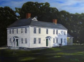 Historic Bishop House Painting